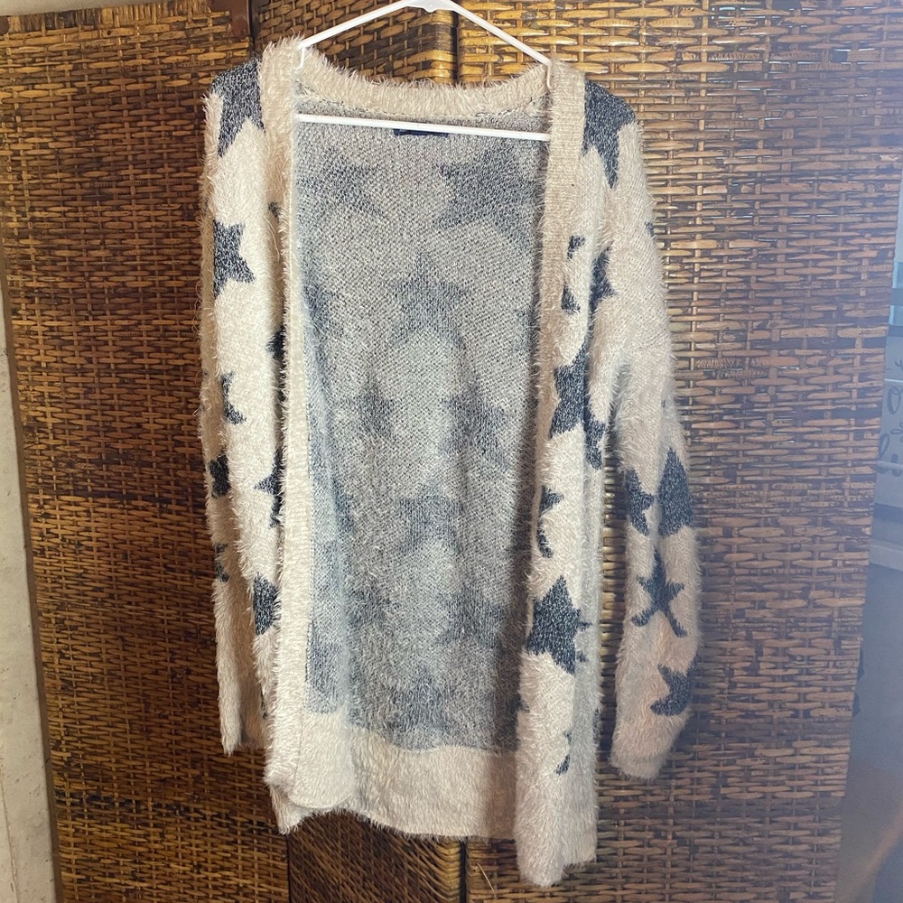 American Eagle star cardigan